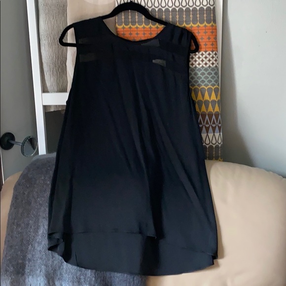 NWT $158 Classiques Entier Black Silk Blouse - Picture 2 of 4